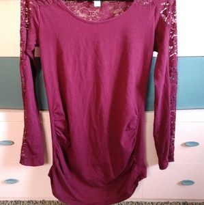 Long sleeve Maternity shirt